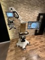 Alcon LX3 Luxor Surgical Ophthalmic Microscope ILLUMIN i AMP w Panasonic Camera